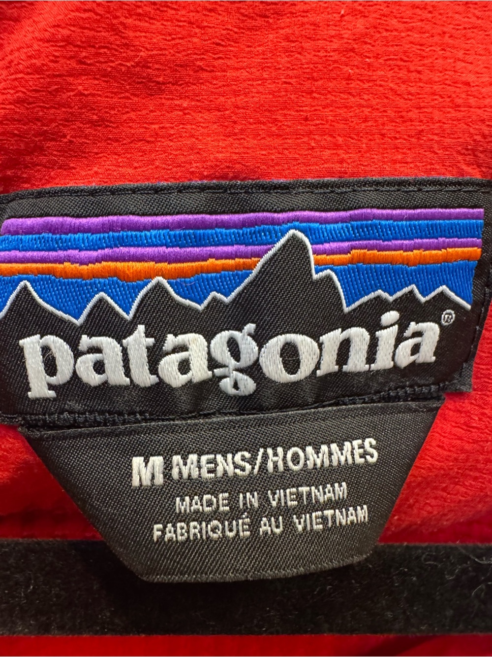 Patagonia Red Men's Nano-Air Light Hybrid Jacket. - Picture 3 of 3